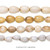 Bead, Job's Tears Natural 9-10mm Drop Beads with 0.7mm Hole / 36 Inch Strand