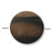 27 Tiger Eye Brown Wood 15mm Flat Round Coin Beads  *