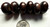 Bead, 25 Brown Chinese Leaf Box Hand-Cut Wood 18x10mm Beads with 4.5-5mm Hole *