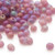 Seed Bead, 10 Grams(180) Matte Rainbow Lavender Glass 4x3.4mm Teardrop Fringe Beads (DP142FR)