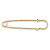 100 Gold Plated Steel 2" Long Kilt Charm Pins   Great for  Sleeve Pins!