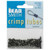 Crimp, (1/2 Oz) Approximately 400 Black Oxide 2x2mm Crimp Tubes Crimping Beads with 1.27mm ID