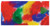 Large Vibrant Primary Colored Marabou Feather Mix - Approximately 3-8" Long*