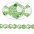 1 Strand Lime Green 6mm Faceted Bicone Diamond Crystal Beads