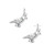 2 Antiqued Sterling Silver BIRD Charms ~ 14x9mm *