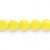 1 Strand(42-45) Opaque Yellow Glass 10x9mm Heart Beads *