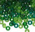 Bead Mix, 100 Grams(400-450) Czech Glass 6x3.5mm Spring Green Teal Rondelle Bead Mix *