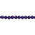 2 Strands(200) Deep Purple Riverstone 4mm Round B Grade Beads with 0.5-1.5mm Hole *