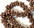 Bead, 42 Antiqued Copper Plated Double Sided 6mm Daisy Flower Beads with 1.3mm Hole  *