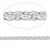 5 Feet Silver Plated Steel Bulk Cable Chain with 4.8x3.3mm Links