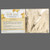 25 Sheets of 5.5"x5.5" Imitation Gold Leaf Sheets for Metallic Leafing