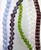 5 Strands Transparent Glass 3mm-20mm Assorted Shapes & Colors Bead Mix *