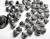 Bead, 50 Antiqued Silver Plated Pewter 8x6mm Double Sided Heart Beads *