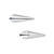 Cone, 12 Silver Plated Brass 21x7mm Smooth Cones End Piece Bead Cap with 6mm Inside
