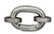 Clasp, Self Closing Hook, 2 Gunmetal Plated Brass 14x10mm Hinged Clip Bails