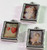 Charm, Photo Frame, 3 Silver Plated Pewter 20x15mm Charms w/Hearts & Cherubs *