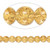 Bead, Honey Amber Crackle Glass 5-6mm Round Crackle with 0.8-1mm Hole 1 Std(62)*