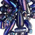 Bead Mix, India, Luster Cobalt Blue Glass 7x4mm-21x11mm Mixed Shape Beads 50 Grams(60-100)