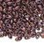 50 Grams Miyuki Glass 7x4mm Long Magatama Seed Beads ~ Opaque Metallic Copper (LMA457B)