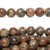 Bead, Leopardskin Jasper Natural 8mm Round Beads with 0.5-1.5mm Hole 1 Std(50)