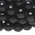 1 Strand(67) Black Obsidian Natural 6mm Round Beads with 0.5-1.5mm Hole