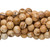 1 Strand Natural Picture Jasper 6mm Round Gemstone Beads with 0.5-1.5mm Hole