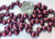 1 Strand Cultured Fresh Water Berry 7x6mm-10x7mm Rice Top Drilled Pearls *