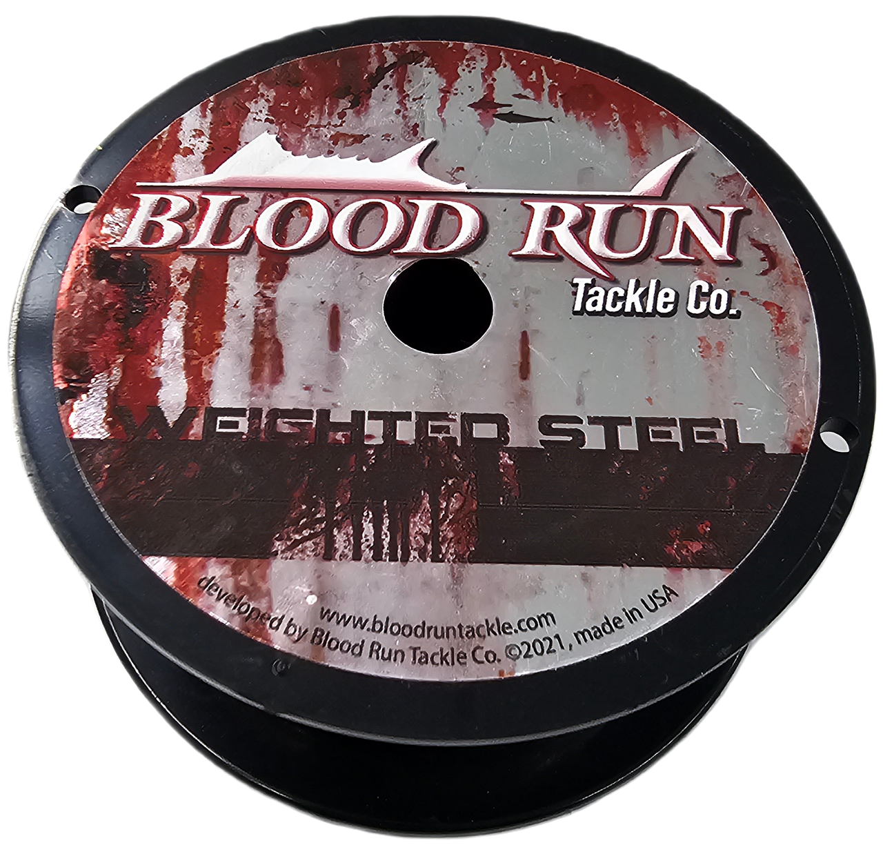150' 45# Blood Run Weighted Steel Line (082056544271)