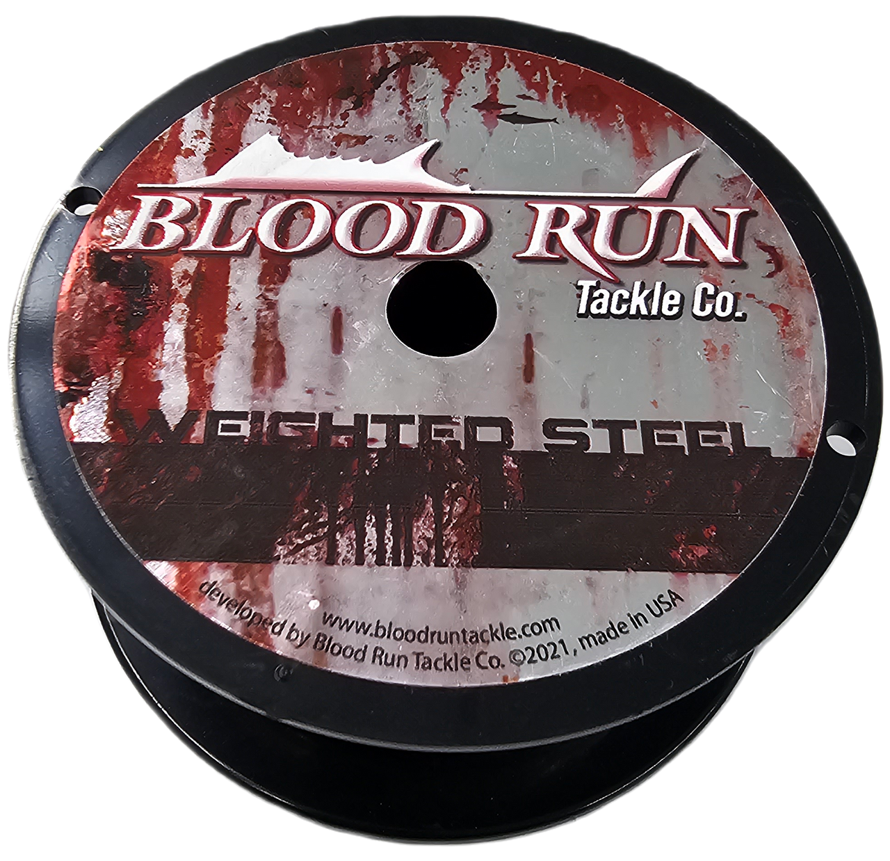 150' 45# Blood Run Weighted Steel Line (082056544271)