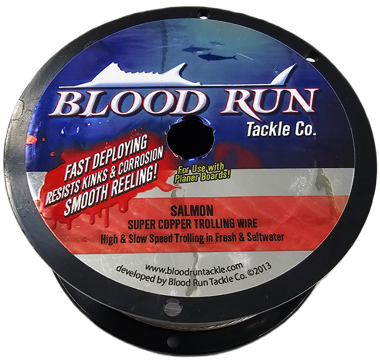 Blood Run Tackle 32lb Super Copper Bullet Blood Run Tackle Fast