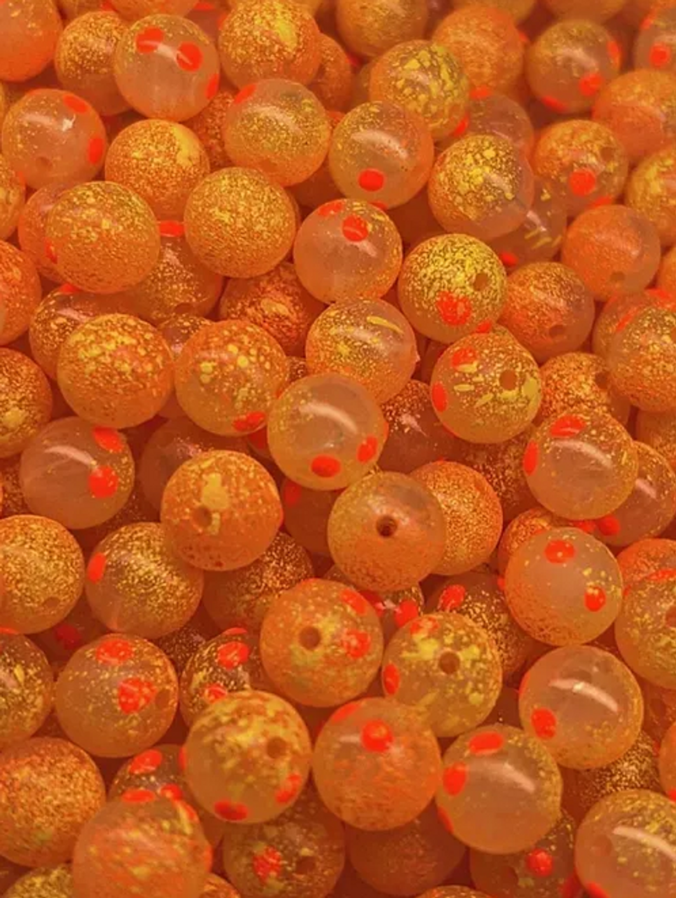 Mason Jarr (Glow in the Dark) Bloop Bead Co. Trout Beads (SELECT SIZE)