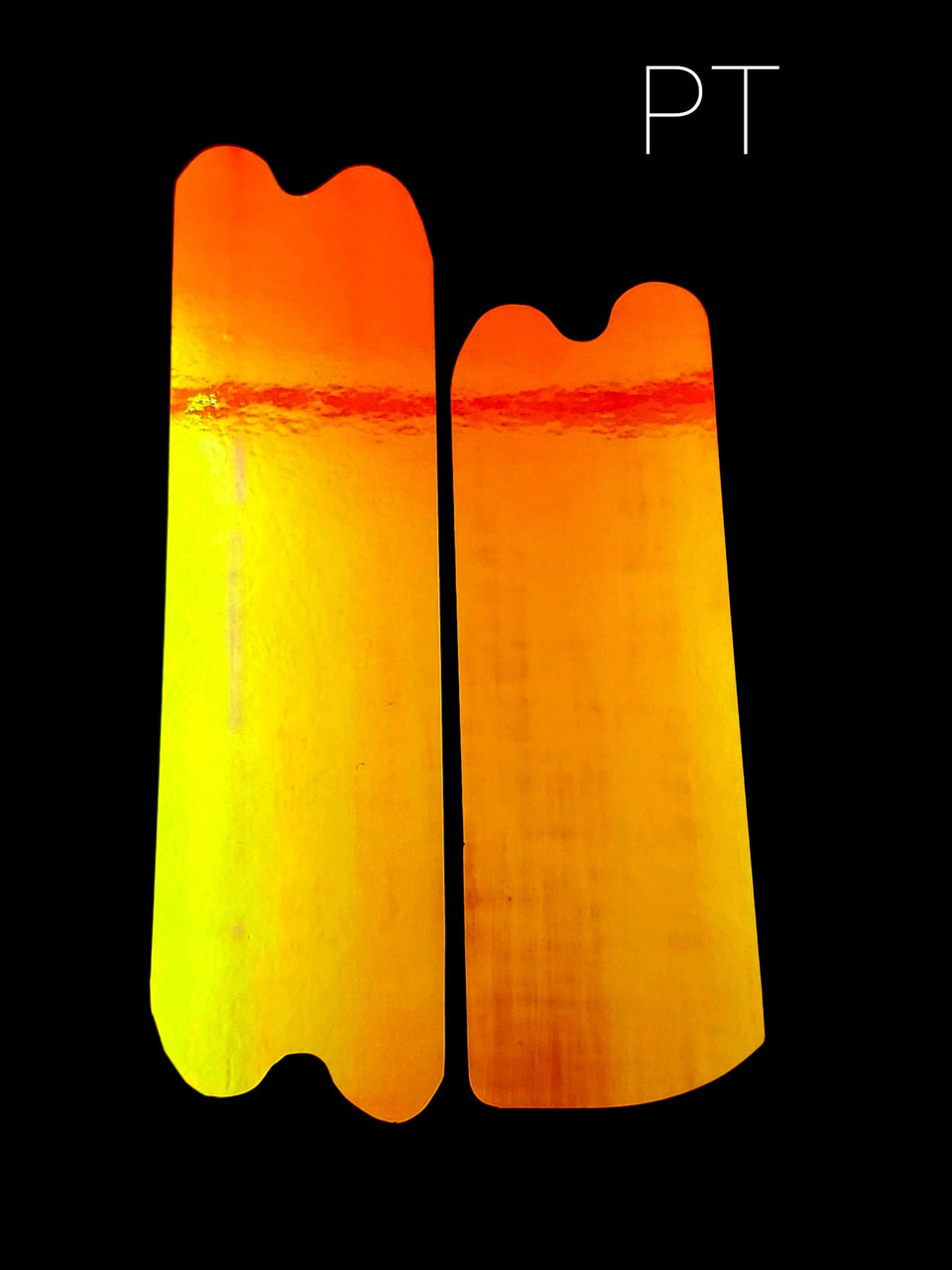 Slick Pearl Orange Authentic Lure Tape SELECT SHAPE