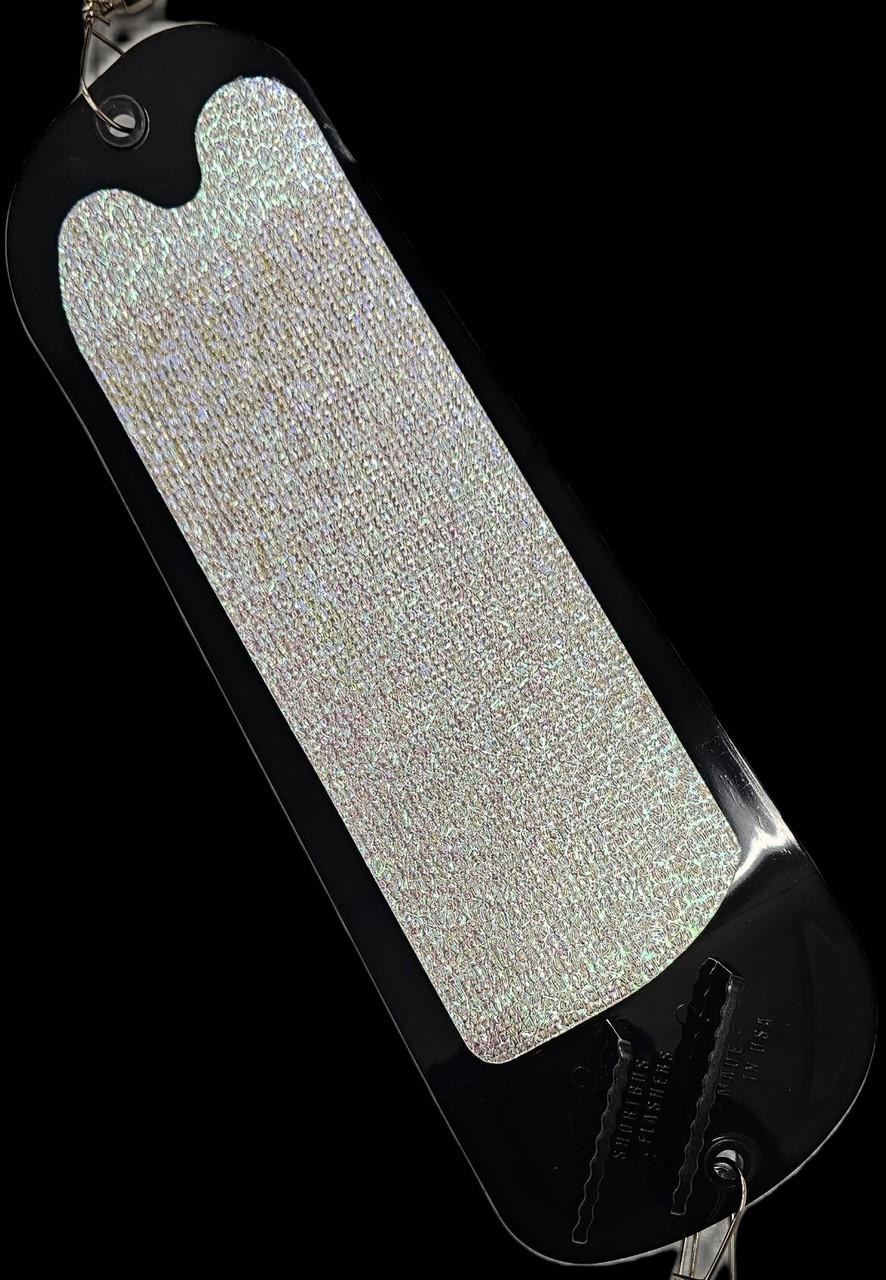 11" Black Megatron Flasher w/ Fins