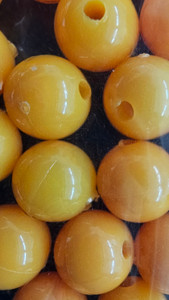 8mm Roe Swirl Round Beads (24ct)