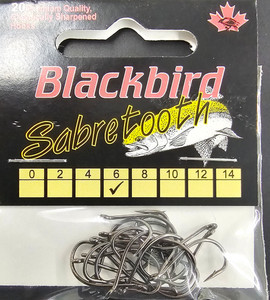 Blackbird Sabretooth #6 Hook (20ct) Blackbird Sabretooth #6 Hook (20ct)