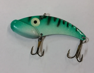 Wolf's Big Dude 1/2oz Glowtiger Blade Bait BD12-102