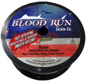 150' 45# Blood Run Weighted Steel Line