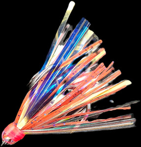 Large Raspberry UV Peanut Fly