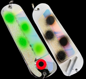 8" Black Friday Bam Flasher w/ 2 Fins