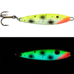 Moonshine 1oz Yeller Goby Shiver Spoon Moonshine 1oz Yeller Goby Shiver Spoon