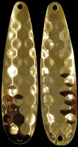 (5 qty) Glold Trolling Spoon Blanks (select size) (5 qty) Glold Trolling Spoon Blanks (select size)