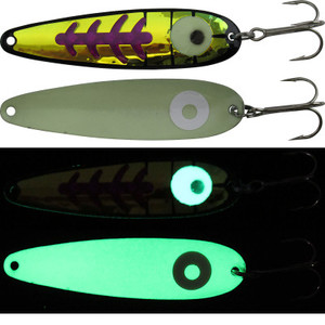 Moonshine Trolling Spoons (RV Magnum) Orange Goby