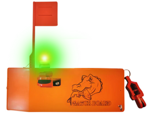 Gator Bait Tackle Gator Board In-Line Planer Board Green Right Gator Bait Tackle Gator Board In-Line Planer Board Green Right