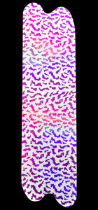 TRANSPARENT Purple Tiger Authentic Lure Tape SELECT SHAPE TRANSPARENT Purple Tiger Authentic Lure Tape SELECT SHAPE