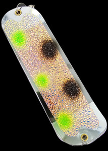 8" Chrome New Two Face Slushie Flasher w/ 2 Fins