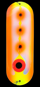 Yellow Orange Ellipsis 6" #00 Metal Dodger Yellow Orange Ellipsis 6" #00 Metal Dodger