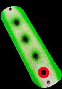 9.5" White Original Ellipsis Flasher w/ 2 Fins