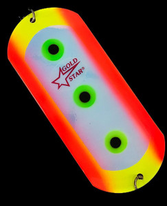 Gold Star Stubby Dodger UV COHO KILLER 4950 025 635 Gold Star Stubby Dodger UV COHO KILLER 4950 025 635