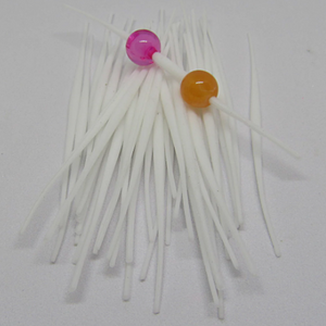 Mr. Derk's Dead White Bead Pegs (40ct)