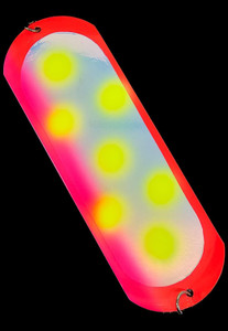 8" UV Winks Custom Authentic Silver Horde #0 Dodger